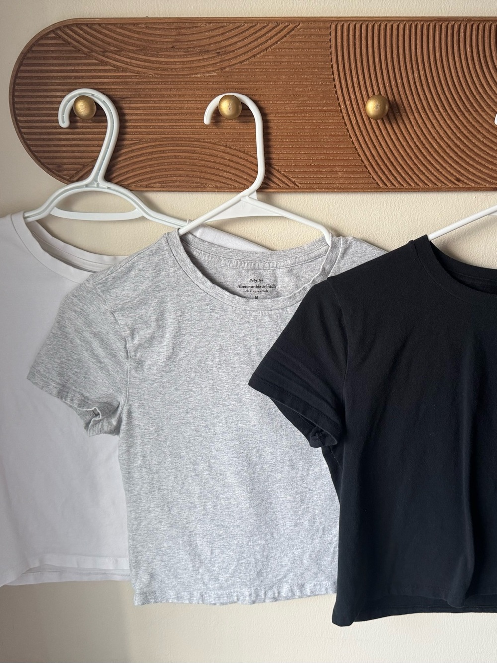 Abercrombie Baby Tee Set of Three - Size M